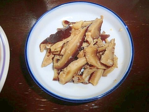 食べよう!干し椎茸　干し椎茸の甘辛煮